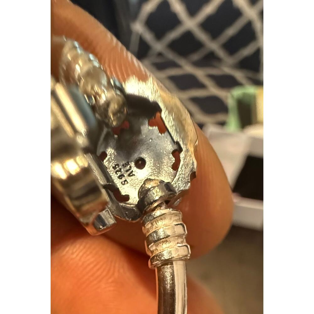 Authentic Pandora Bracelet Sterling Silver Size 6.25” S925 ALE - Picture 6 of 8